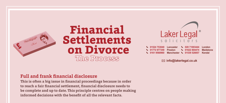 divorce financial settlement